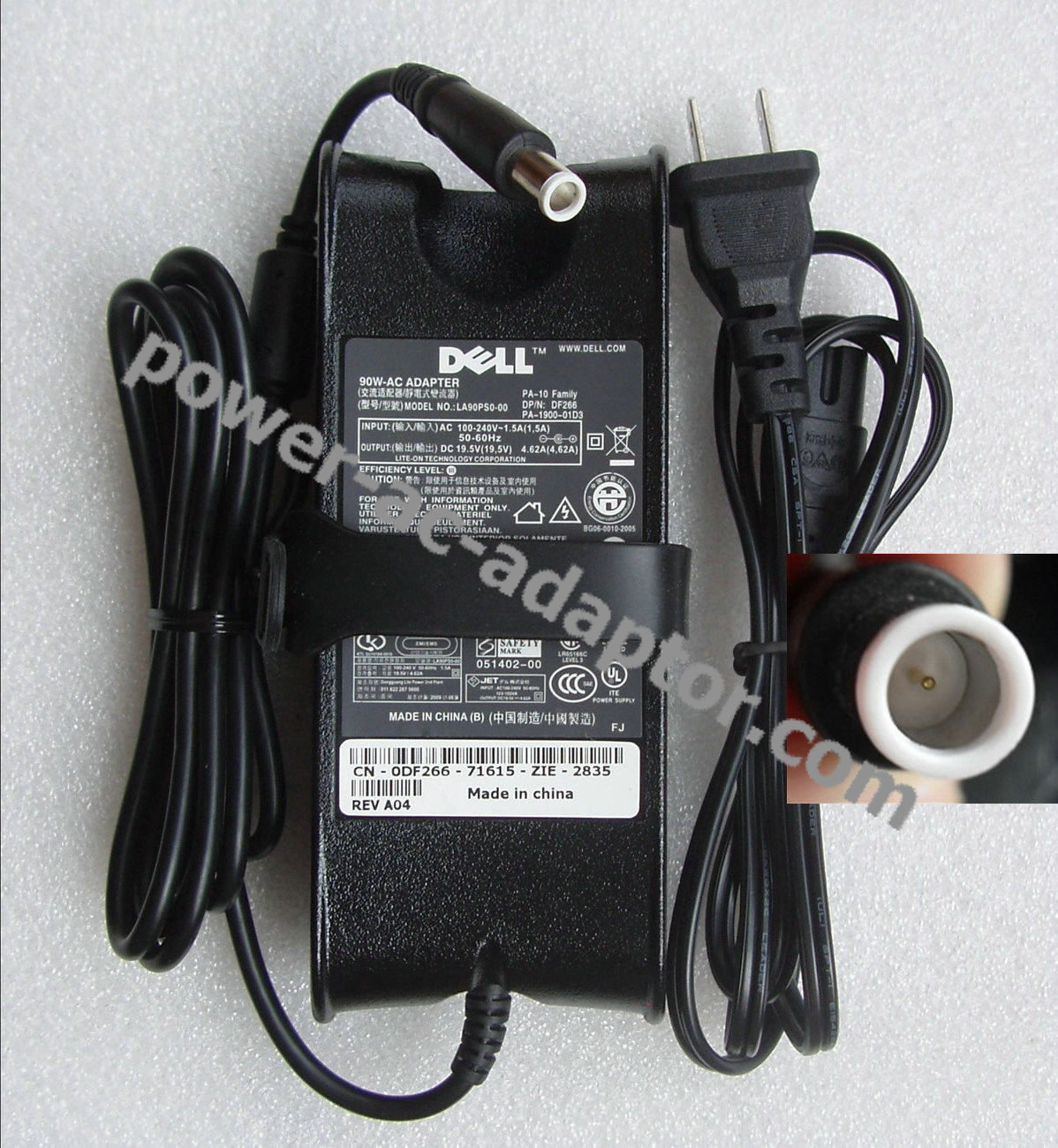 NEW 90W Dell Inspiron 15R(5520)15R(7520) Notebook AC Adapter